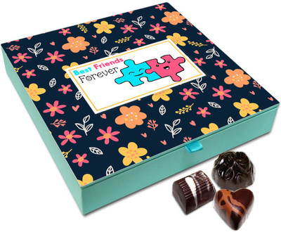 

Chocholik Friendship Gift Box - We Are Best Friends Forever Chocolate Box - 9pc Truffles(108 g)