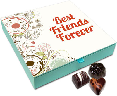 

Chocholik Friendship Gift - Friends Forever Chocolate Box For Friends - 9 Pc Truffles(108 g)