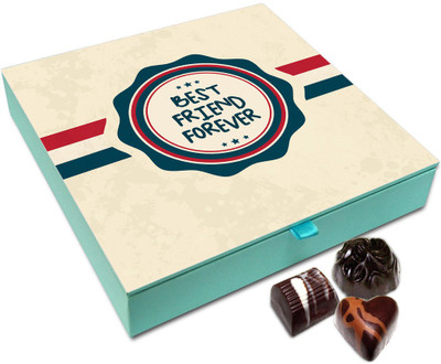 

Chocholik Friendship Gift Box - Best Friends Stay Together Chocolate Box - 9pc Truffles(108 g)