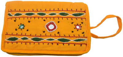 

Haastika Casual Yellow Clutch