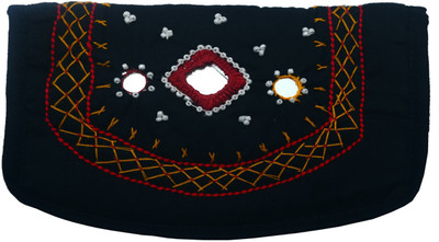 

Haastika Casual Black Clutch