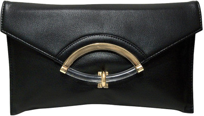 

Jewellerkaka Casual Black, Silver, Gold Clutch, Black;gold;silver