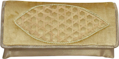 

Jewellerkaka Casual Gold Clutch