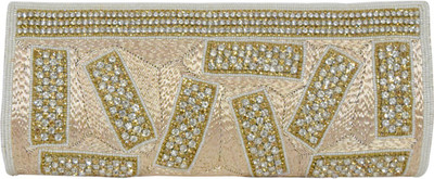 

Jewellerkaka Casual Gold, Silver Clutch