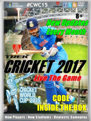 

INTERNATIONAL CRICKET 2017 DVD Epic Edition(Code in the Box - for PC)