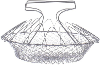 

Bruzone Collapsible Strainer(Silver Pack of 1)