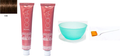 

Schwarzkopf Igora Royal Permanent Creme No. 5-65 Hair Color(Set of 4)