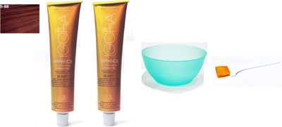 

Schwarzkopf Igora Vibrance Tone On Tone Coloration Tube No. 5-88 Hair Color(Set of 4)