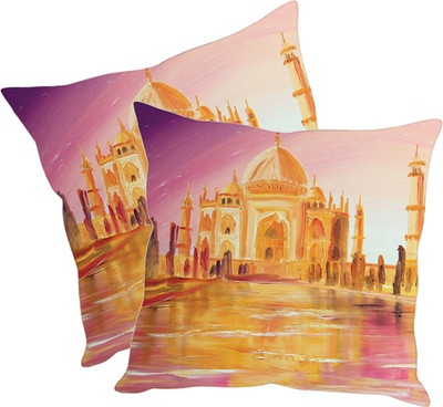 

Sleep Nature's Printed Cushions Cover(Pack of 2, 40.63 cm*40.63 cm, Multicolor)