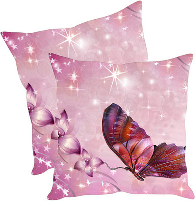 

Sleep Nature's Printed Cushions Cover(Pack of 2, 30.63 cm*30.63 cm, Multicolor)