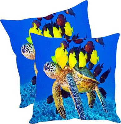 

Sleep Nature's Printed Cushions Cover(Pack of 2, 30.63 cm*30.63 cm, Multicolor)