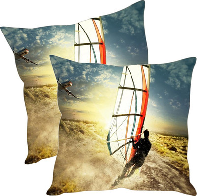 

Sleep Nature's Printed Cushions Cover(Pack of 2, 40.63 cm*40.63 cm, Multicolor)