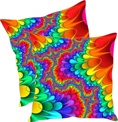 

Sleep Nature's Printed Cushions Cover(Pack of 2, 30.63 cm*30.63 cm, Multicolor)