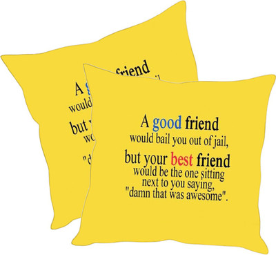 

Sleep Nature's Printed Cushions Cover(Pack of 2, 40.63 cm*40.63 cm, Multicolor)