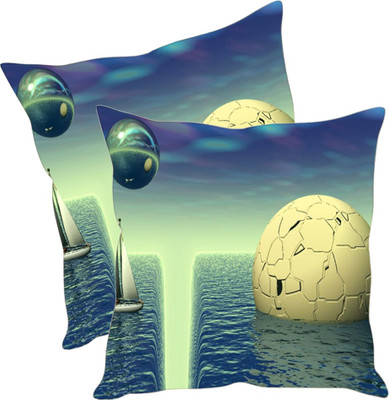 

Sleep Nature's Printed Cushions Cover(Pack of 2, 40.63 cm*40.63 cm, Multicolor)