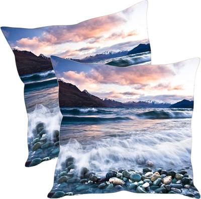 

Sleep Nature's Printed Cushions Cover(Pack of 2, 40.63 cm*40.63 cm, Multicolor)