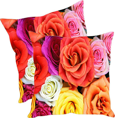 

Sleep Nature's Printed Cushions Cover(Pack of 2, 30.63 cm*30.63 cm, Multicolor)