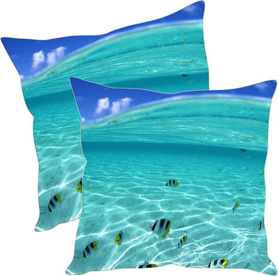 

Sleep Nature's Printed Cushions Cover(Pack of 2, 40.63 cm*40.63 cm, Multicolor)