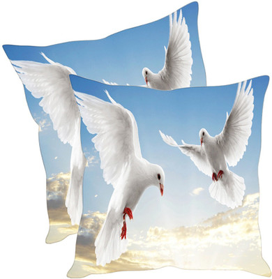 

Sleep Nature's Printed Cushions Cover(Pack of 2, 30.63 cm*30.63 cm, Multicolor)