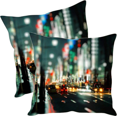 

Sleep Nature's Printed Cushions Cover(Pack of 2, 40.63 cm*40.63 cm, Multicolor)