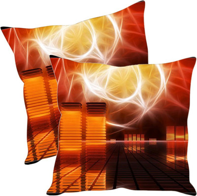 

Sleep Nature's Printed Cushions Cover(Pack of 2, 40.63 cm*40.63 cm, Multicolor)