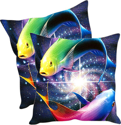 

Sleep Nature's Printed Cushions Cover(Pack of 2, 40.63 cm*40.63 cm, Multicolor)
