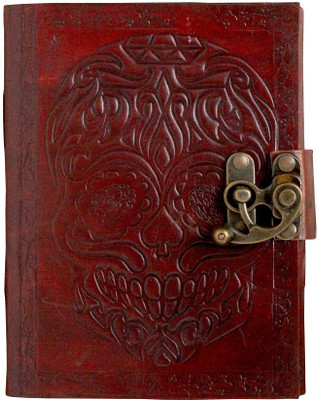 

Anshika International A5 Journal(real leather notebook diary, Brown)