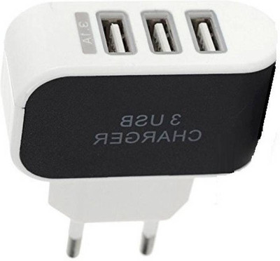 

Nick 3 usb port charger Dock(Black)