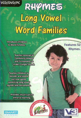 

Smart Learning Rhymes Long Vowel Word Families(VCD)