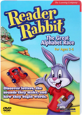 

The Learning Company Reader Rabbit The Great Alphabet Race (Ages 3-6)(DVD Video)