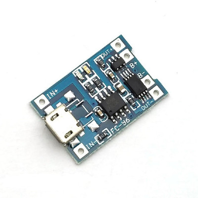 

LogicInside TP4056 - Micro USB - 1A Li Charger Module with Battery Protection Educational Electronic Hobby Kit