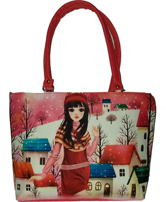 

sk noor Hand-held Bag(Red)