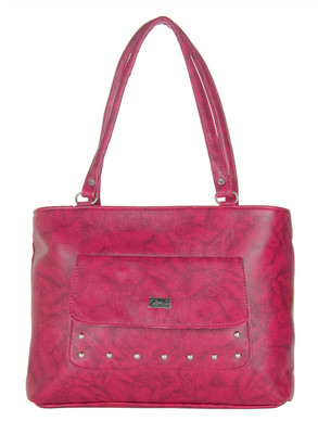 

JG Shoppe Hand-held Bag(Maroon)
