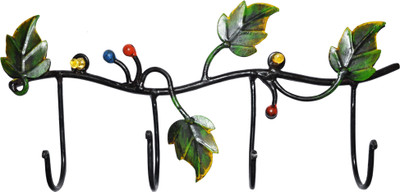 

Lal Haveli Iron Cloth Hanger(Green)