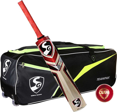 

SG Phoenix Extreme - Club - Teampak Cricket Kit(Bat Size: Short Handle(Age Group 15+ Years))