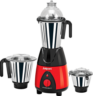 

Jaipan Beauty 750 W Mixer Grinder(Red & Black, 1 Jar)