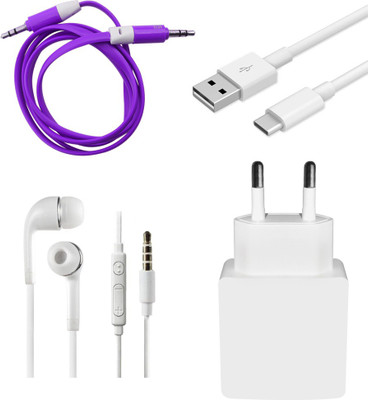 DAKRON Wall Charger Accessory Combo for LeTV 2 Pro(White)