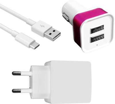 DAKRON Wall Charger Accessory Combo for LG V20(White)