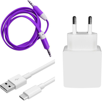 DAKRON Wall Charger Accessory Combo for ASUS ZenFone 3 Ultra(White)