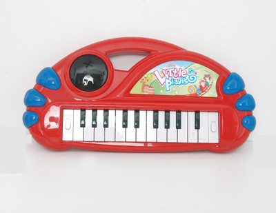 

DINAARKAN LITTLE PIANIST PIANO WITH COLORFUL LIGHT, MUSIC AND BATTERIES(Red)