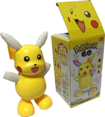 

DINAARKAN CUTE DANCING POKEMON SWING PIKACHU WITH MUSIC, LIGHTS AND BATTERIES(Yellow)