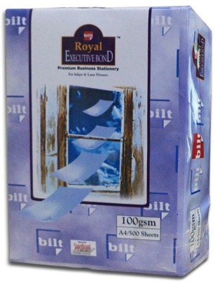 

Bilt RR1003AC 100GSM A4 Bond Paper(Set of 1, White)