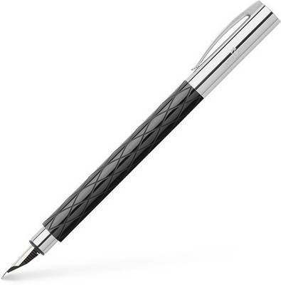 

Faber-Castell 148920 Ambition Rhombus Black Fountain Pen