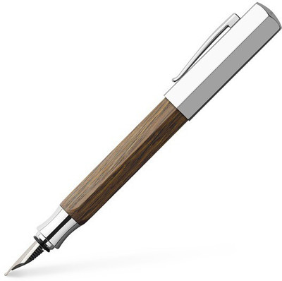 

Faber-Castell 147580 Ondoro Smoked Oak Wood Fountain Pen