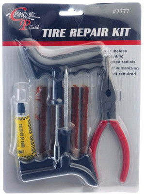 

SNATCH4DEALS kit with piler and adhesive Tubeless Tyre Puncture Repair Kit
