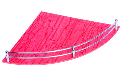 

MASSK Acrylic Wall Shelf(Number of Shelves - 1, Pink)
