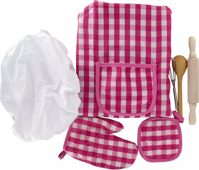 

Hamleys NE Comdaq Apron Mitten Set Checks