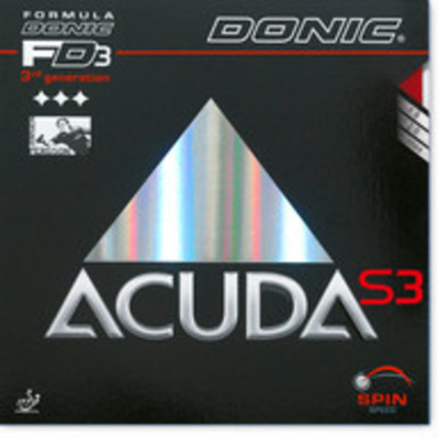 

Donic Accuda S3 Red 1.7 mm Table Tennis Rubber(Red)