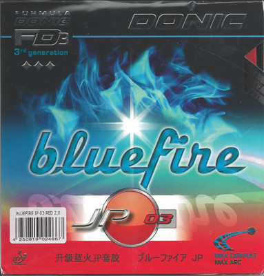 

Donic Blue Fire JP 03 Red 2 mm Table Tennis Rubber(Red)