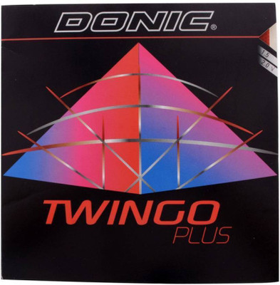 

Donic Twingo Plus Red 3.4 mm Table Tennis Rubber(Red)